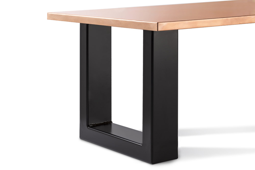 Aged Copper Coffee Table - Image 2