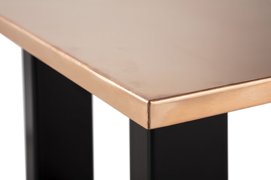 Aged Copper Coffee Table - Image 3